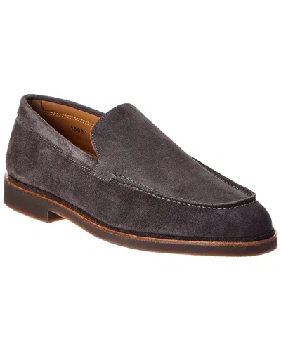 Antonio Maurizi Suede Loafer In Brown