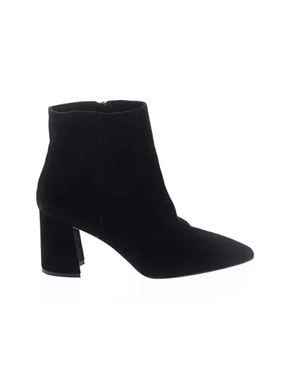 Pre-owned Antonio Melani Ankle Boots In Black