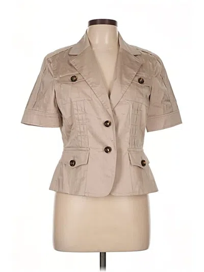 Pre-owned Antonio Melani Blazer Jacket In Brown