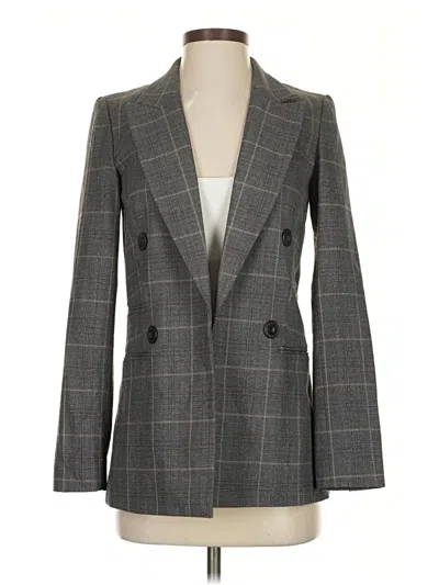 Pre-owned Antonio Melani Blazer Jacket In Gray