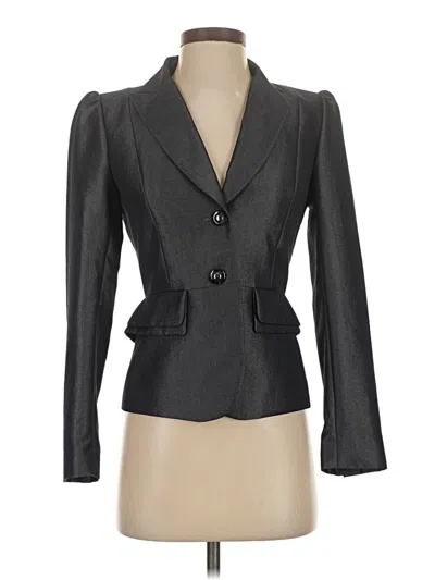 Pre-owned Antonio Melani Blazer Jacket In Gray
