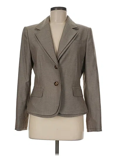 Pre-owned Antonio Melani Blazer Jacket In Gray