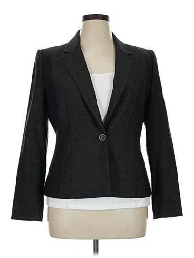 Pre-owned Antonio Melani Blazer Jacket In Gray