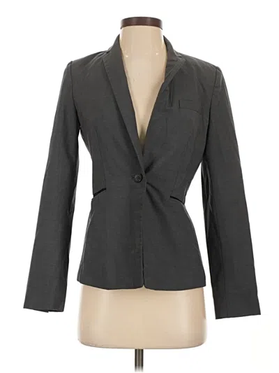 Pre-owned Antonio Melani Blazer Jacket In Gray