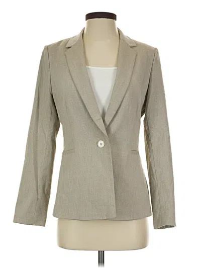 Pre-owned Antonio Melani Blazer Jacket In Gray