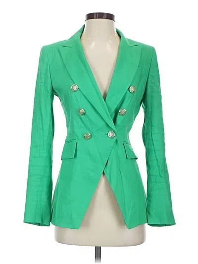 Pre-owned Antonio Melani Blazer Jacket In Green