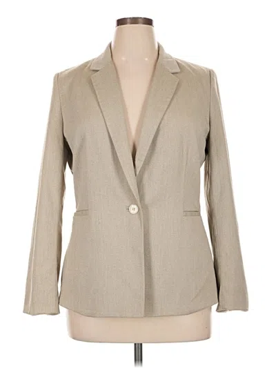 Pre-owned Antonio Melani Blazer Jacket In Tan