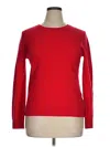 Antonio Melani Cashmere Pullover Sweater In Red
