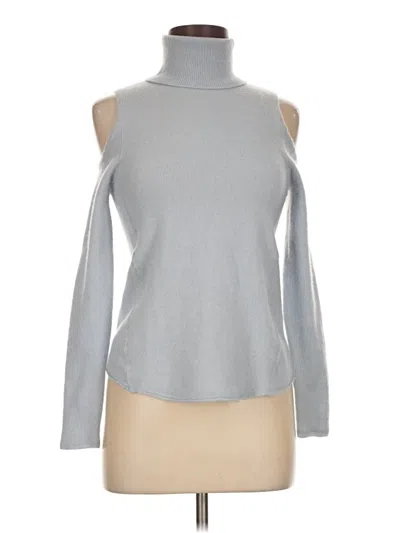 Pre-owned Antonio Melani Cashmere Pullover Sweater In Silver