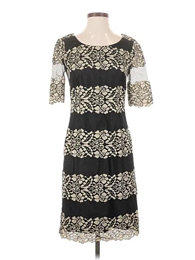 Pre-owned Antonio Melani Casual Dress In Black