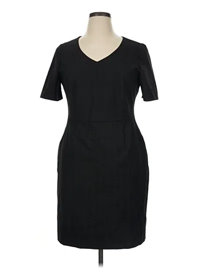 Pre-owned Antonio Melani Casual Dress In Black