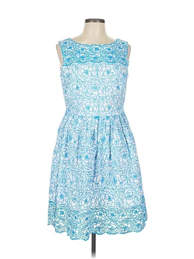 Pre-owned Antonio Melani Casual Dress In Blue