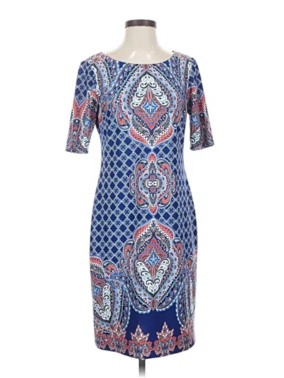 Pre-owned Antonio Melani Casual Dress In Blue