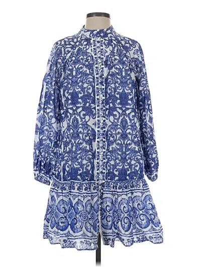 Pre-owned Antonio Melani Casual Dress In Blue