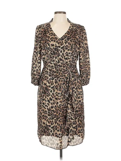 Pre-owned Antonio Melani Casual Dress In Brown
