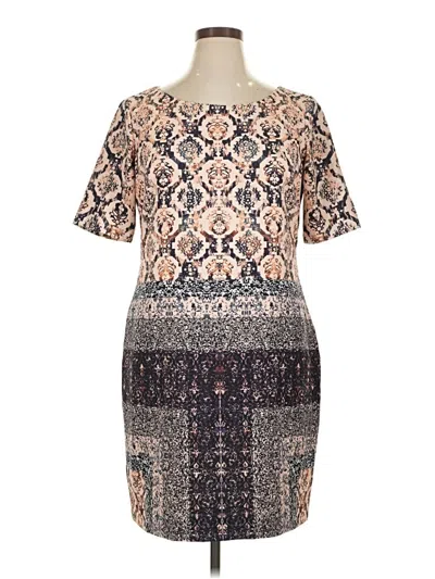 Pre-owned Antonio Melani Casual Dress In Brown