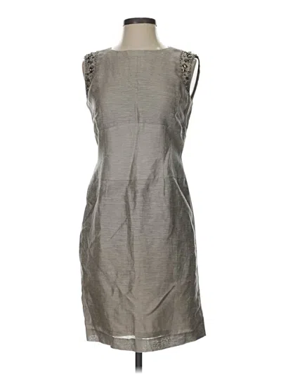 Pre-owned Antonio Melani Casual Dress In Gray