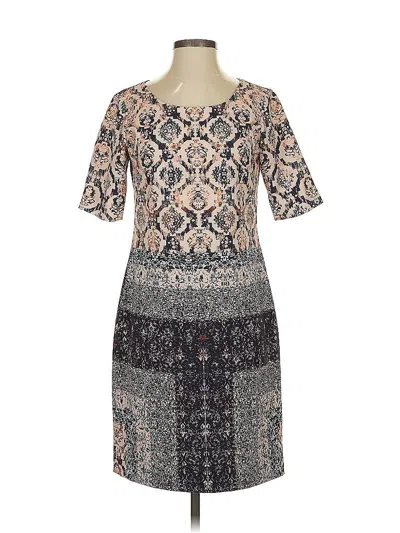 Pre-owned Antonio Melani Casual Dress In Gray