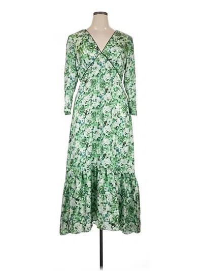 Pre-owned Antonio Melani Casual Dress In Green