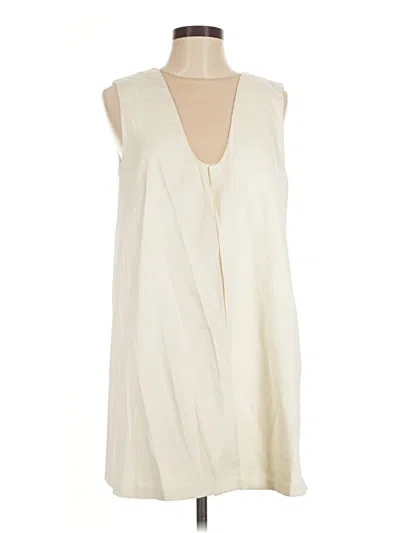 Pre-owned Antonio Melani Casual Dress In Ivory