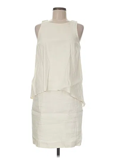 Pre-owned Antonio Melani Casual Dress In Ivory