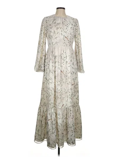 Pre-owned Antonio Melani Casual Dress In Ivory