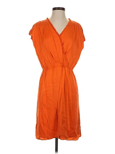 Pre-owned Antonio Melani Casual Dress In Orange