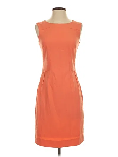 Pre-owned Antonio Melani Casual Dress In Orange