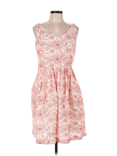 Pre-owned Antonio Melani Casual Dress In Pink