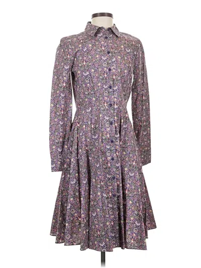 Pre-owned Antonio Melani Casual Dress In Purple