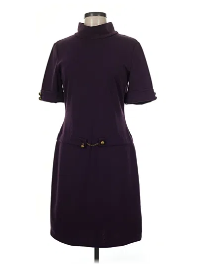 Pre-owned Antonio Melani Casual Dress In Purple