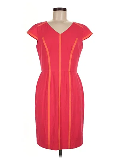 Pre-owned Antonio Melani Casual Dress In Red