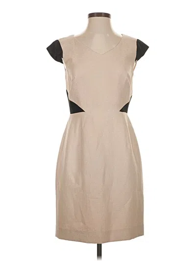 Pre-owned Antonio Melani Casual Dress In Tan