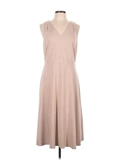 Pre-owned Antonio Melani Casual Dress In Tan
