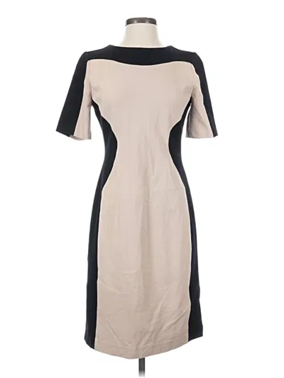 Pre-owned Antonio Melani Casual Dress In Tan
