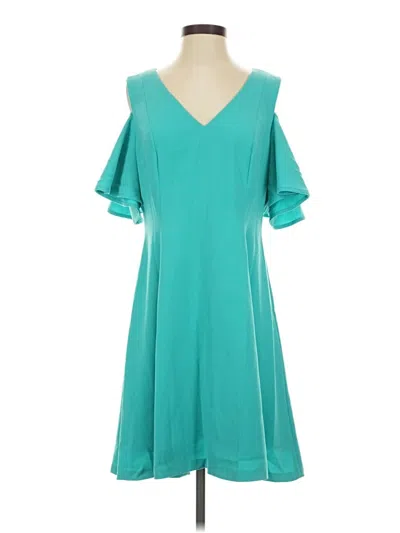 Pre-owned Antonio Melani Casual Dress In Teal