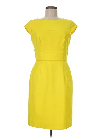 Pre-owned Antonio Melani Casual Dress In Yellow