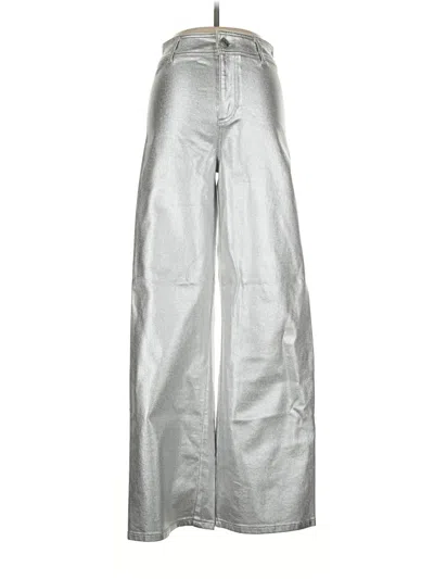Pre-owned Antonio Melani Casual Pants In Silver