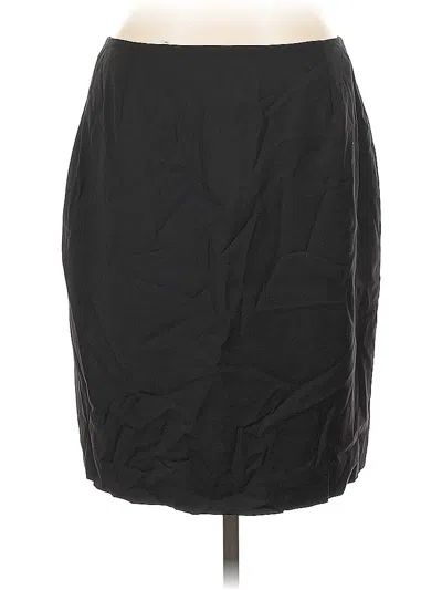 Pre-owned Antonio Melani Casual Skirt In Black