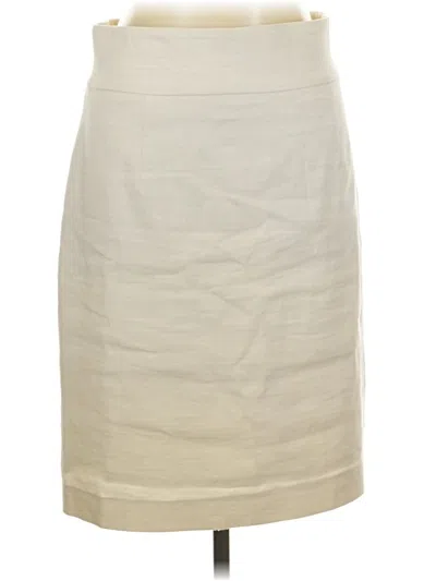 Pre-owned Antonio Melani Casual Skirt In Ivory