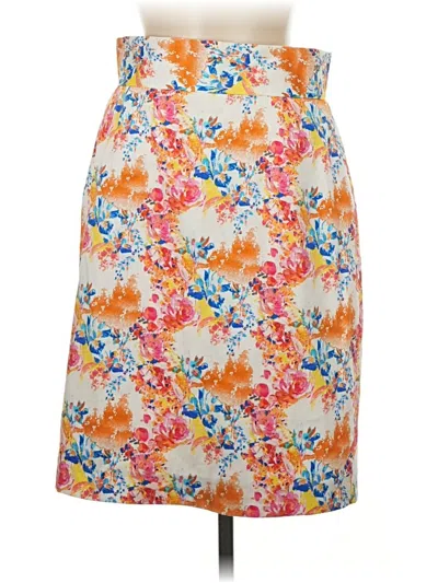 Pre-owned Antonio Melani Casual Skirt In Orange
