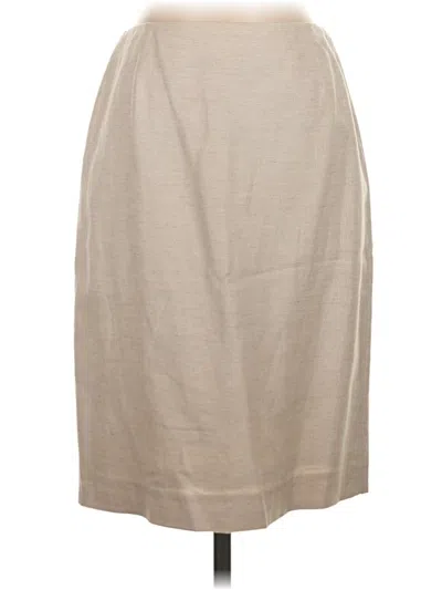 Pre-owned Antonio Melani Casual Skirt In Tan