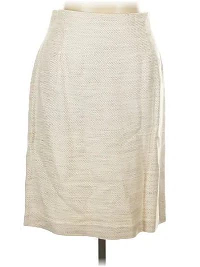Pre-owned Antonio Melani Casual Skirt In White