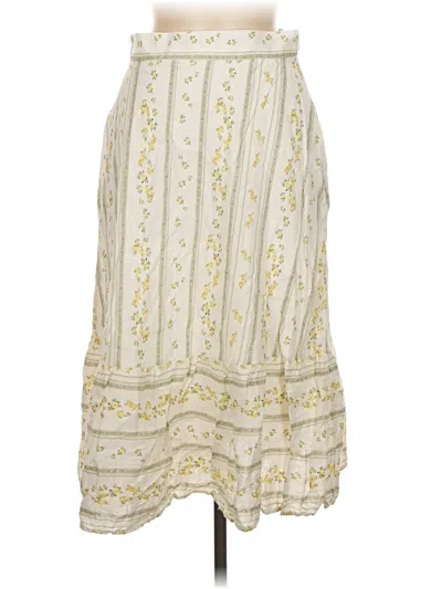 Pre-owned Antonio Melani Casual Skirt In White