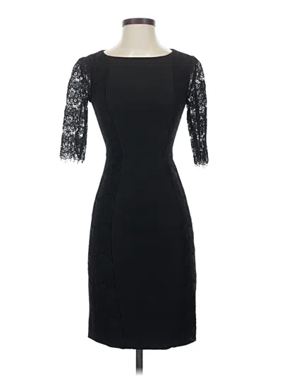 Pre-owned Antonio Melani Cocktail Dress In Black