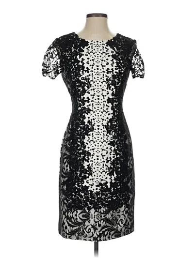 Pre-owned Antonio Melani Cocktail Dress In Black