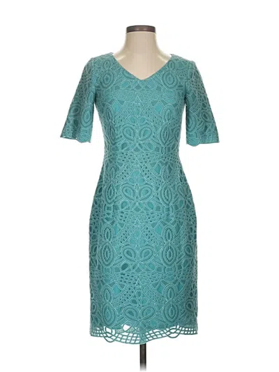 Pre-owned Antonio Melani Cocktail Dress In Blue