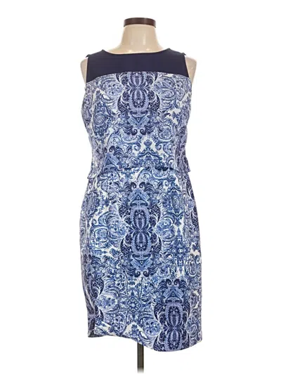 Pre-owned Antonio Melani Cocktail Dress In Blue