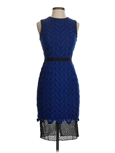 Pre-owned Antonio Melani Cocktail Dress In Blue