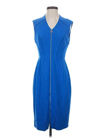 Pre-owned Antonio Melani Cocktail Dress In Blue